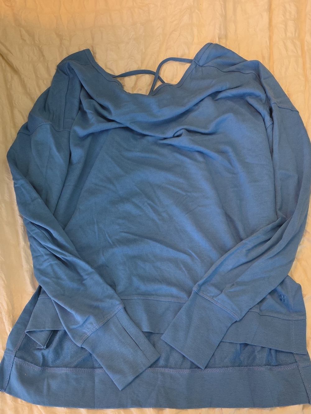 Sweaty Betty Women’s Blue Long-Sleeve Lightweight Top